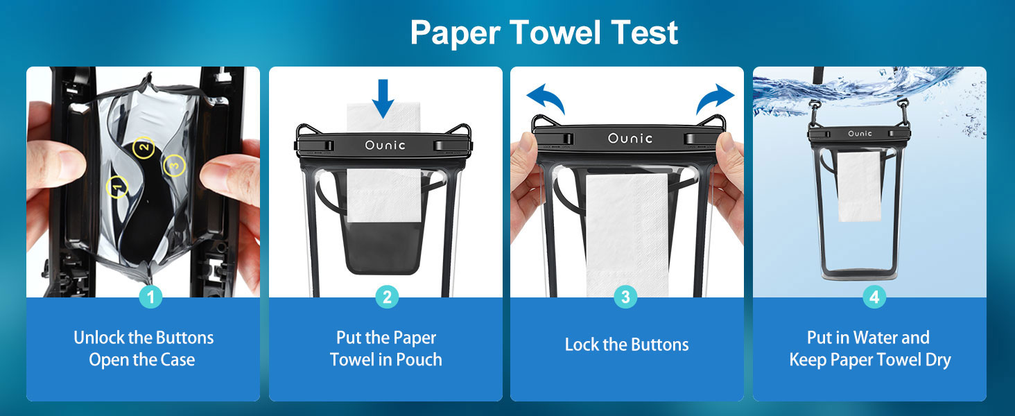 waterproof phone pouch