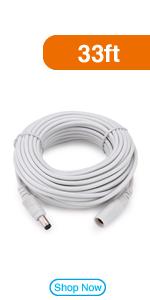 white dc cable