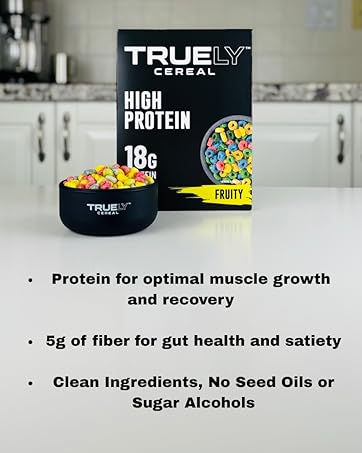 selling features. protein, fiber and clean ingredients