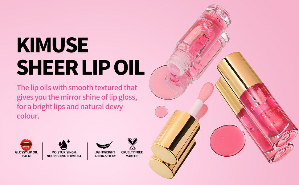 lip oil tinted
