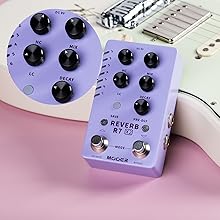 MOOER REVERB R7 X2 リバーブ Amazon.com: MOOER R7 X2 Stereo Multi Reverb Pedal from Classic