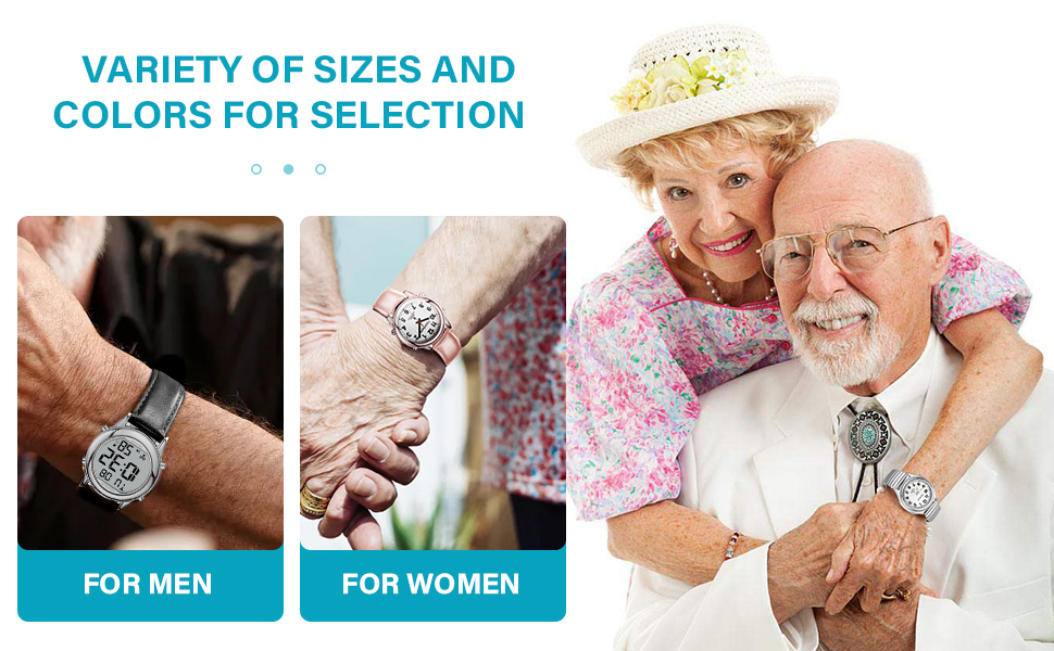 Hearkent Atomic British English Talking Watch for Blind or Visually