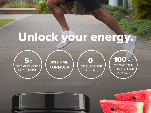 Optimum Nutrition Amino Energy, Pre Workout with Green Tea, Amino Acids, Watermelon