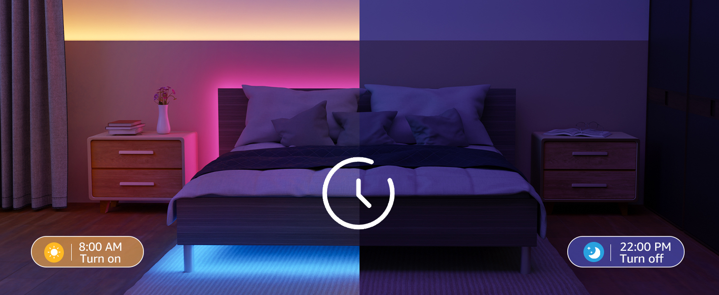 Lepro SE1 AI Smart RGB LED Light Strip with app and voice control