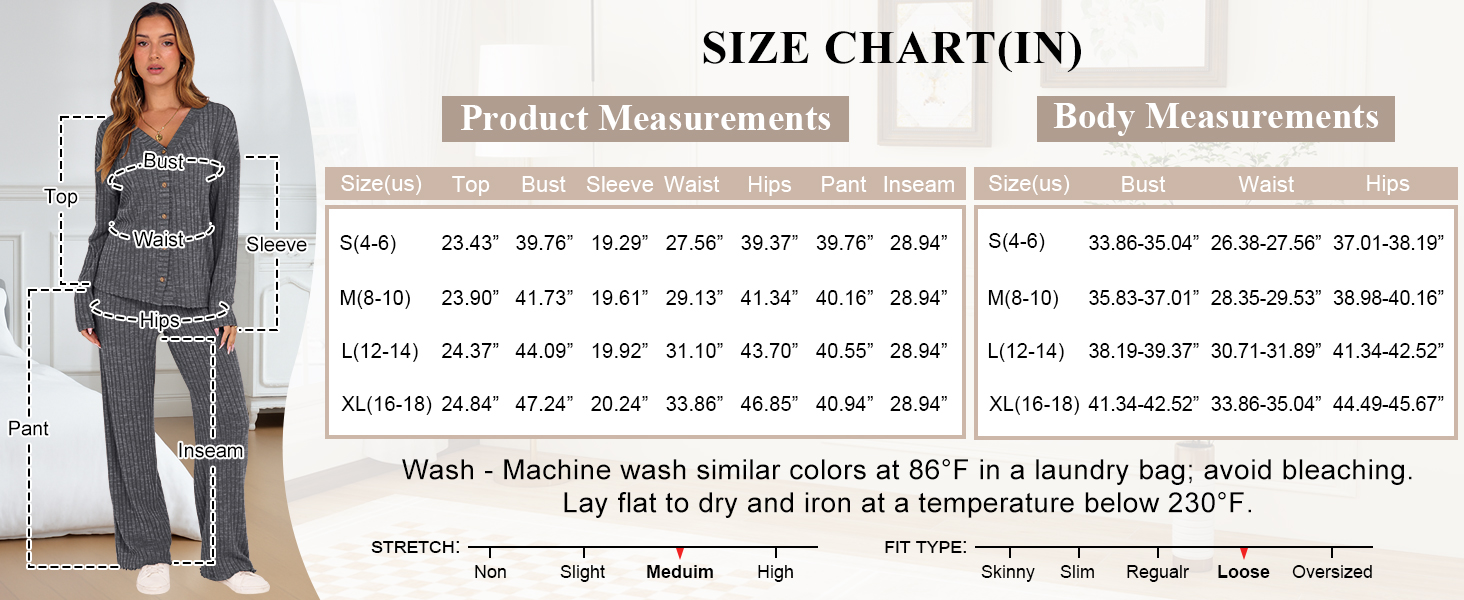 Women 2 Piece Lounge Sets Casual