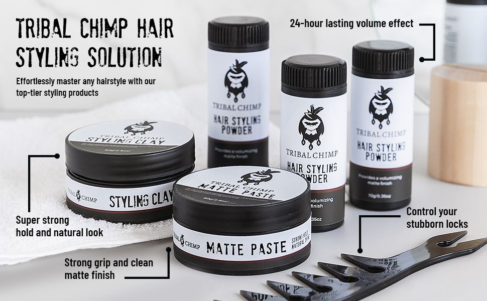 tribal chimp matte paste for hair