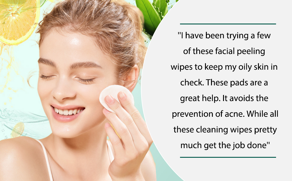 facial peeling wipes