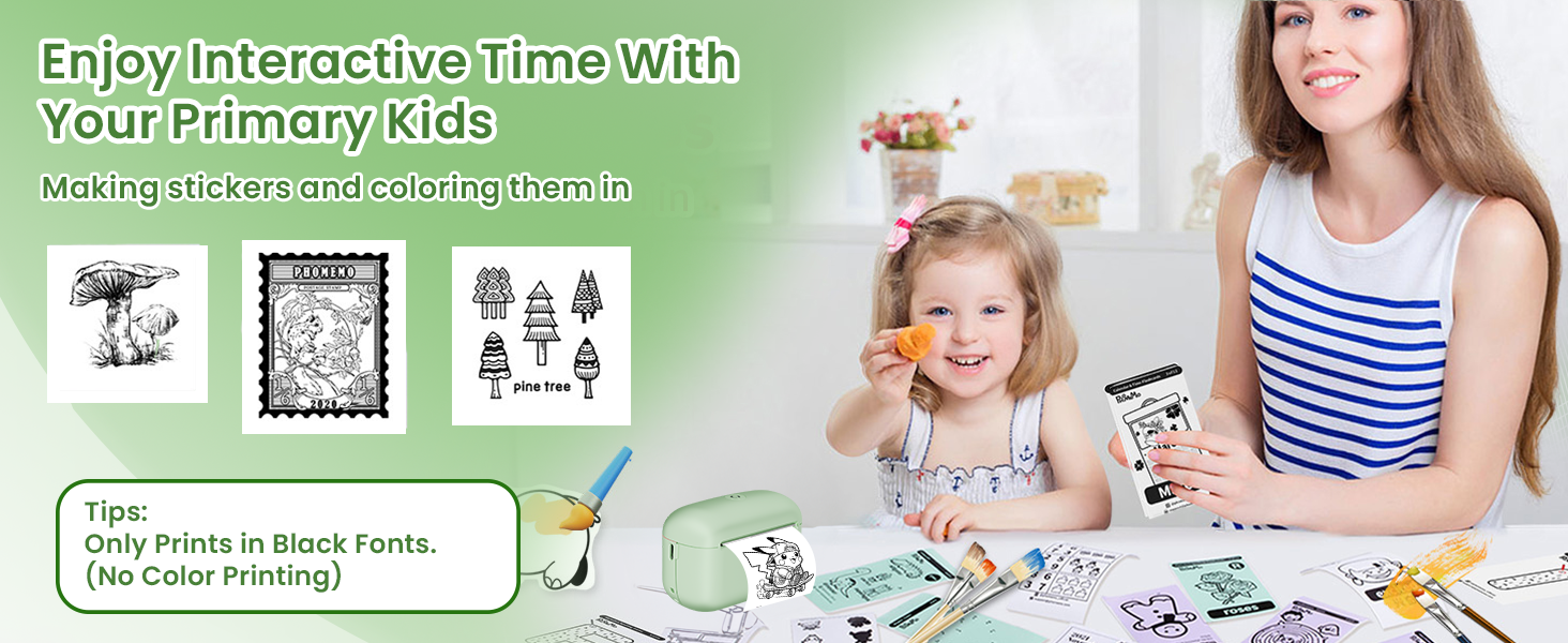 Ideal for students – print notes, to-do lists, reminders and class materials quickly
