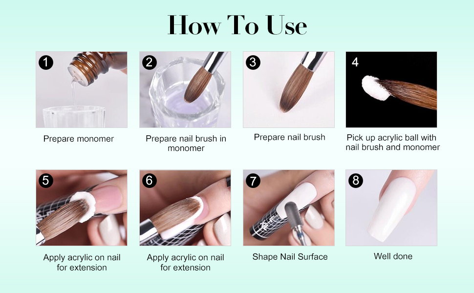 nail acrylic powder color acrylic powder for nails black extensions 1 oz white clear