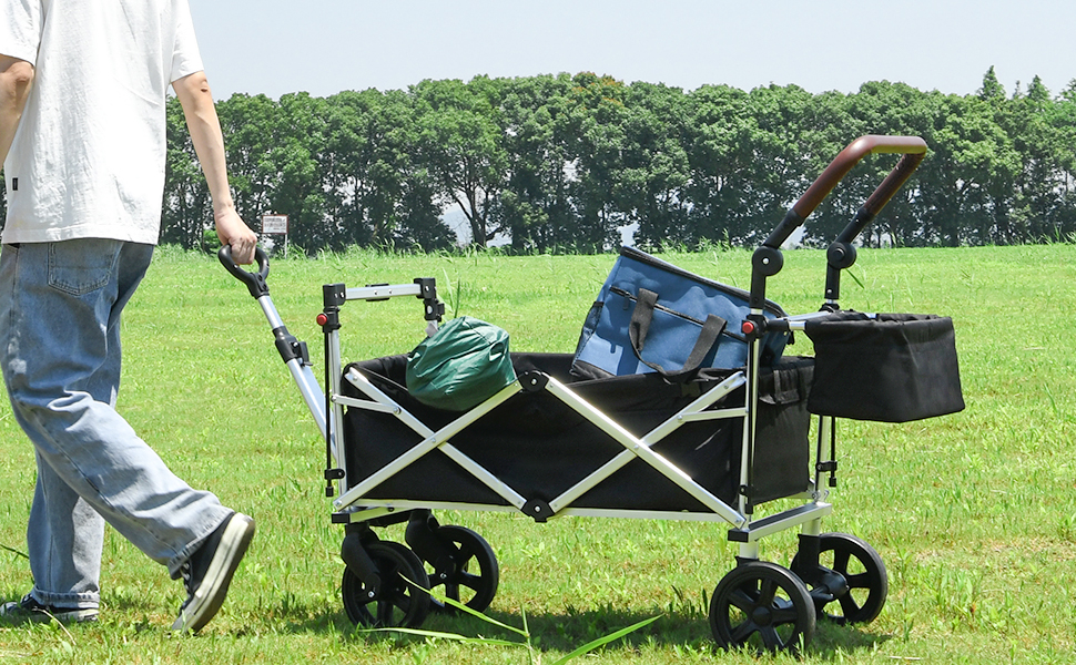 こ*ん様 2人乗り　ブレーキ　ワゴン　カーゴ　手押し　カート　ベビーカー　キャン Amazon | (Newox)二人乗りベビーカー ツインカート キャリー