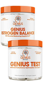 Modern Gentleman Bundle with Genius Test &amp;amp; Estrogen Balancei