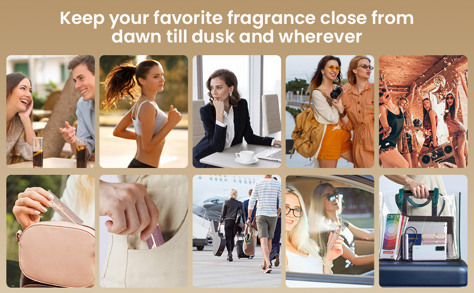 portable perfume bottle