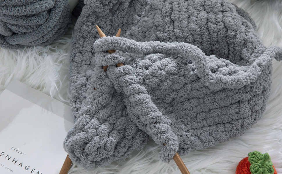 HOMBYS Super Bulky Big Yarn for Chunky Blanket, Fluffy Soft Jumbo Yarn with Circular Needle & Crochet Hook
| HOMBYS 67b7b458 8843 4998 B85d Ee7a69650ea5. CR0,0,970,600 PT0 SX970 V1