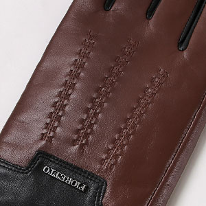 winter leather gloves