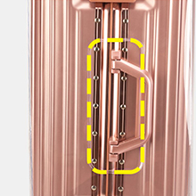 Veki Clear Suitcase Cover PVC Protector with Zip