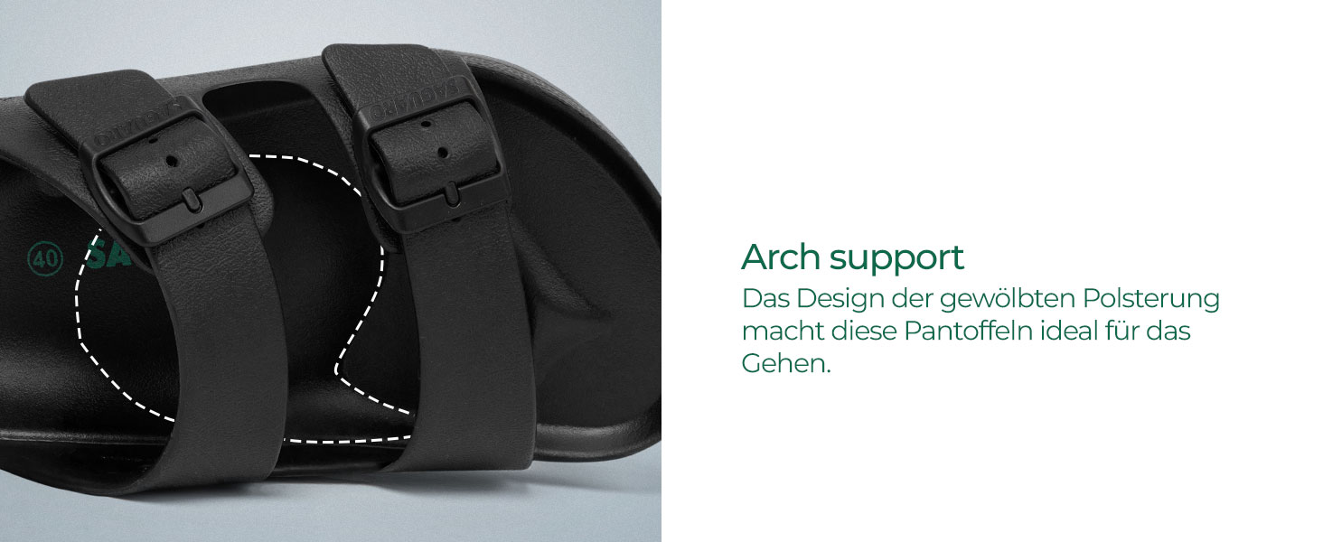 Hausschuhe Herren Damen Leicht Elastisch Pantoletten Badschuhe