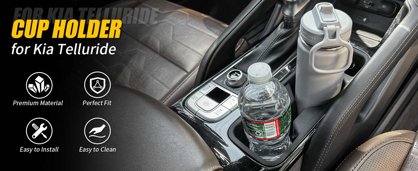 Maxzina Cup Holder Compatible with 20202024 Kia Telluride