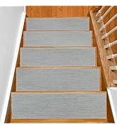 SMILOOL Stair Treads Non Slip for Wooden Steps Indoor 10