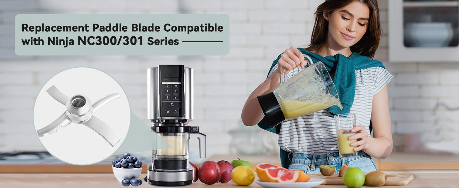 Replacement Paddle Blade Compatible with Ninja NC300/301 Series