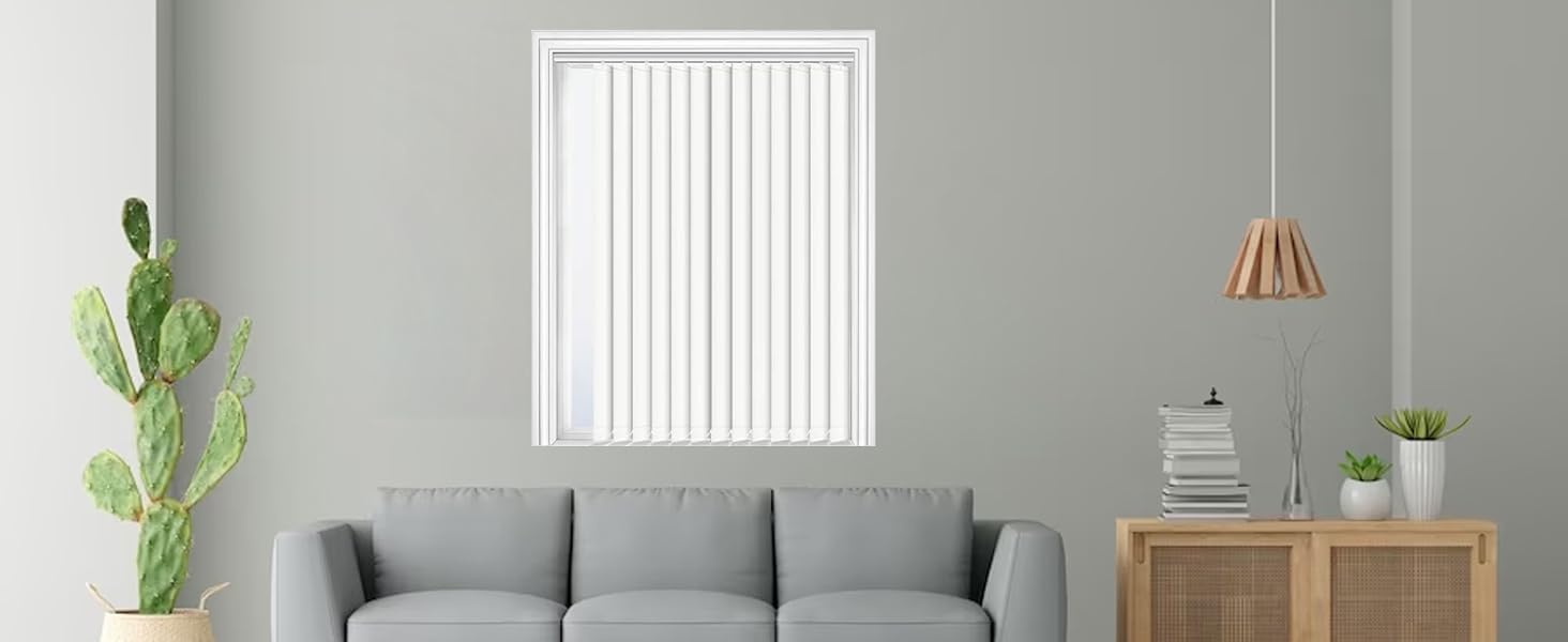 Kayra Decor Vertical Blinds for Windows Vertical Blinds Curtain for