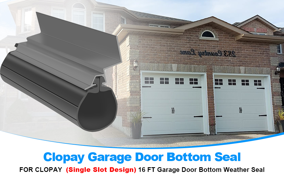 Weatherproofing Garage Door Seals Fits Clopay Garage Door Rubber Bottom