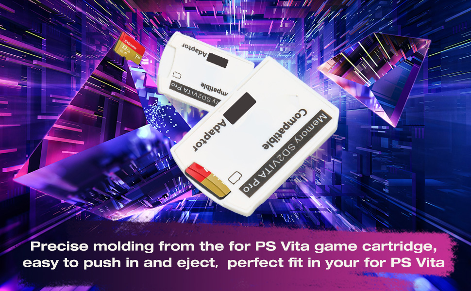 4Pcs PS Vita Memory Card Stick Adapters, PS Vita Memory