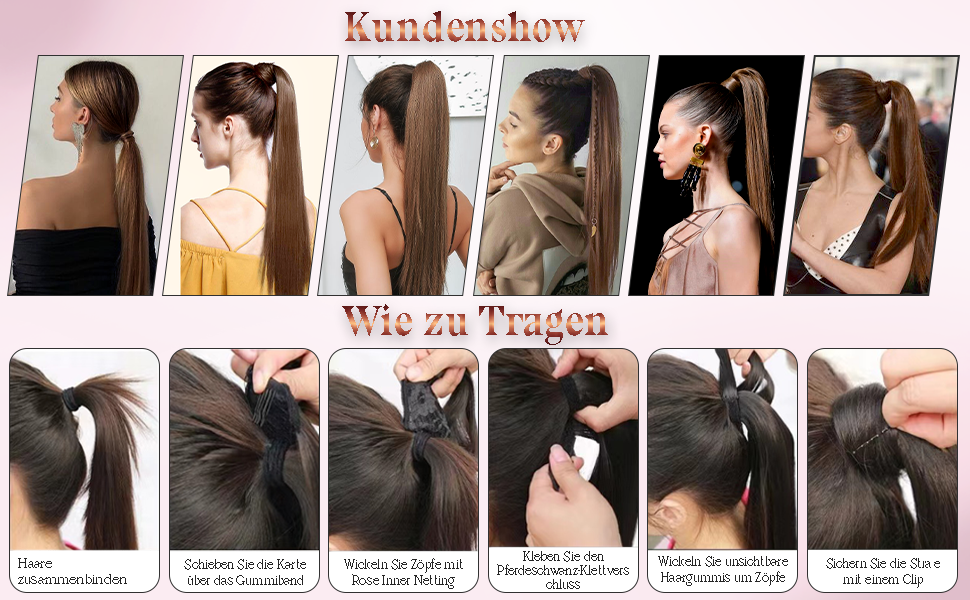 Magische Paste Haarverlängerungen Haarstücke