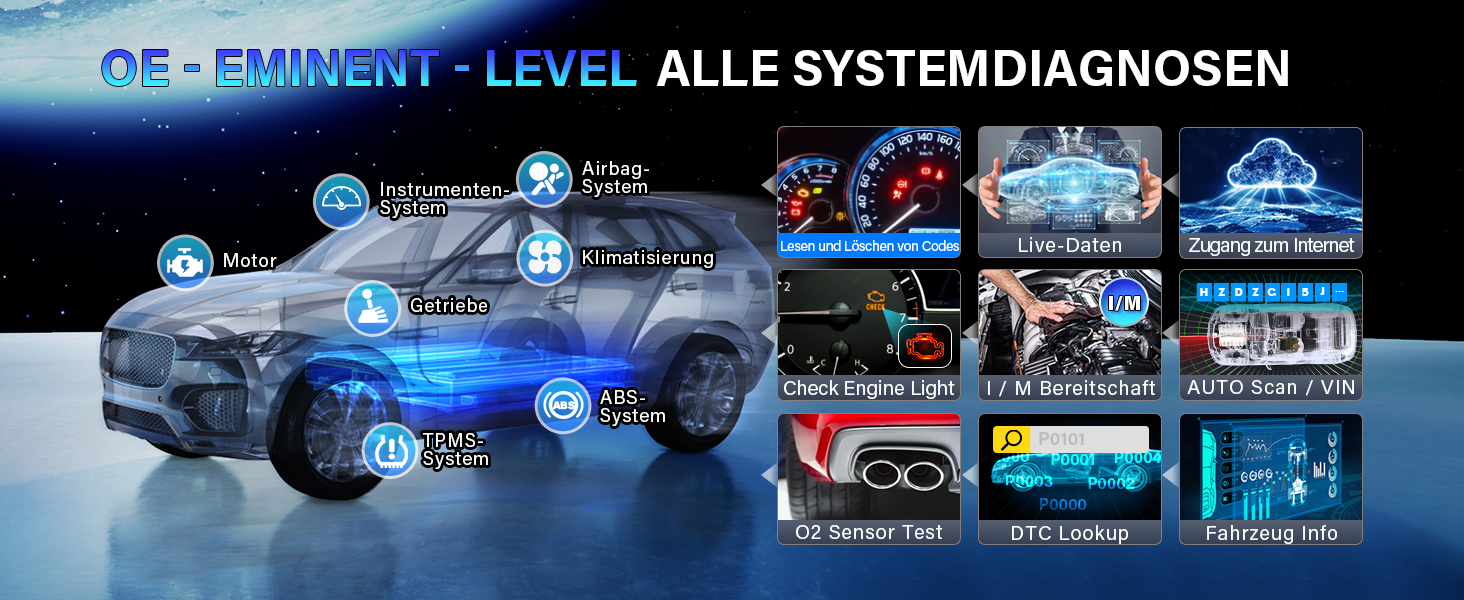 LAUNCH X431 CRP919X BT OBD2 Diagnosegerät, 2024 Bidirektionales ...