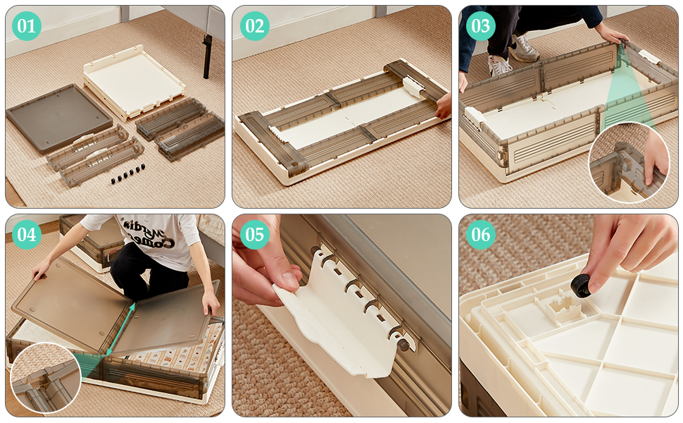 under bed storage