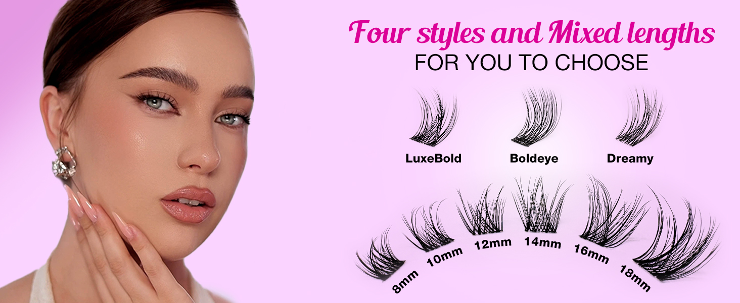 Lash Clusters