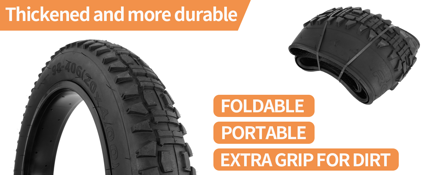 20x4 bike tire