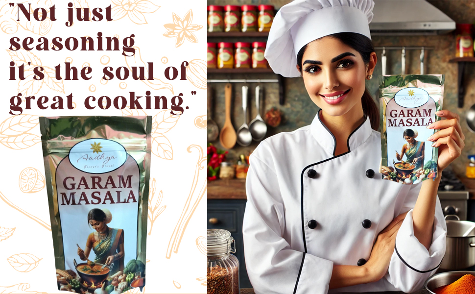AADHYA 100g Garam Masala Powder SPN-MX9E8