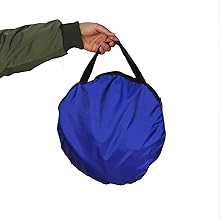 Golf chipping net carrying bag