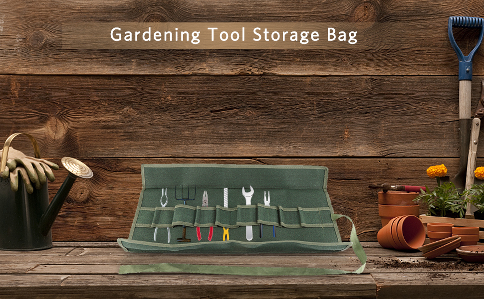 Tool Rolls Bags, Soft Roll up Tool Pouch Tool Roll up Tool Pouch Organizer Canvas