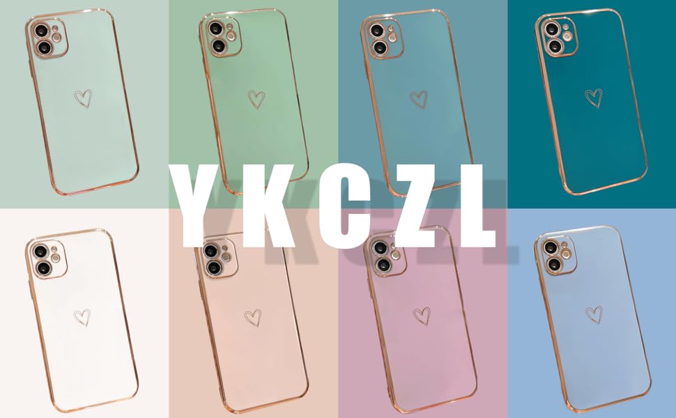YKCZL Compatible with iPhone 12 Mini Case for Women Girl, Luxury