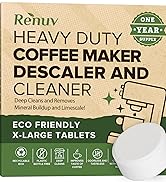 coffee maker cleaner and descaler by renuv