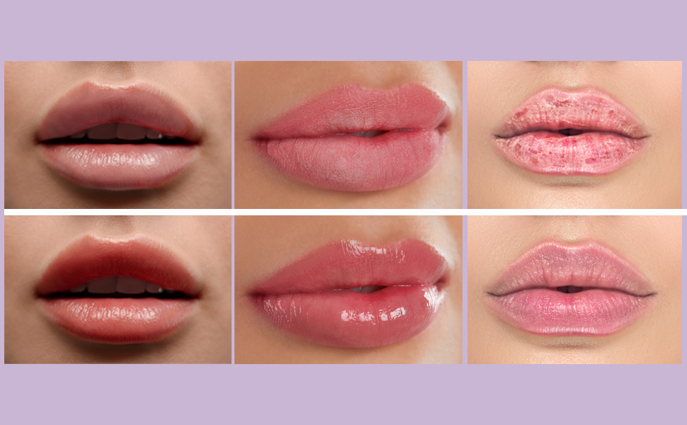 Organic Lip Scrubs Exfoliator and Moisturiser with Lip Brush