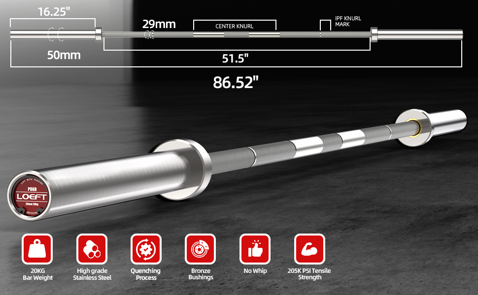 Olympic barbell