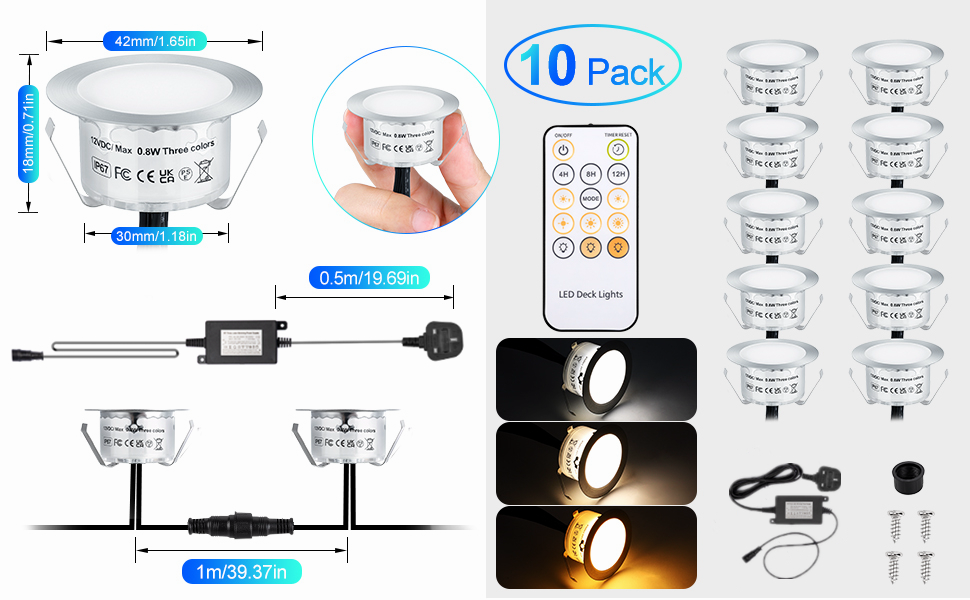 SMY Lighting deck lights