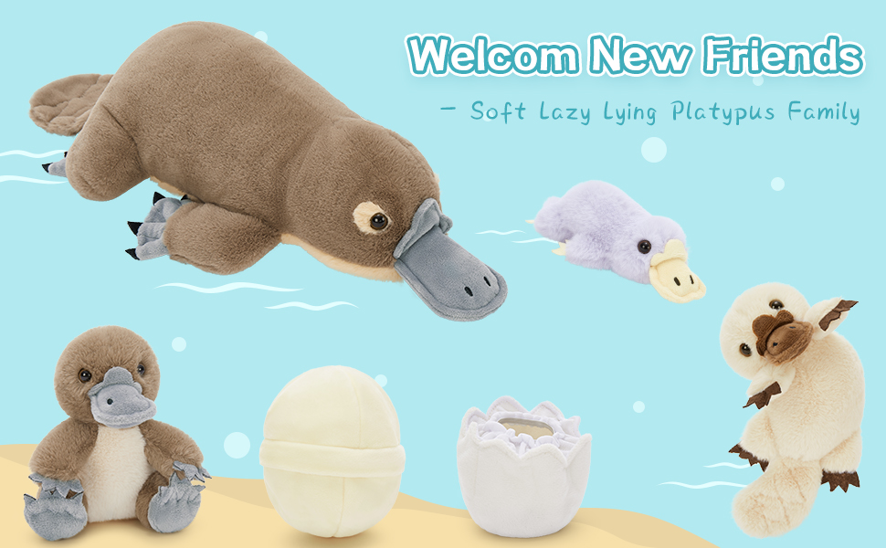 platypus です Fidget Friends Platypus – 801 Hobbies