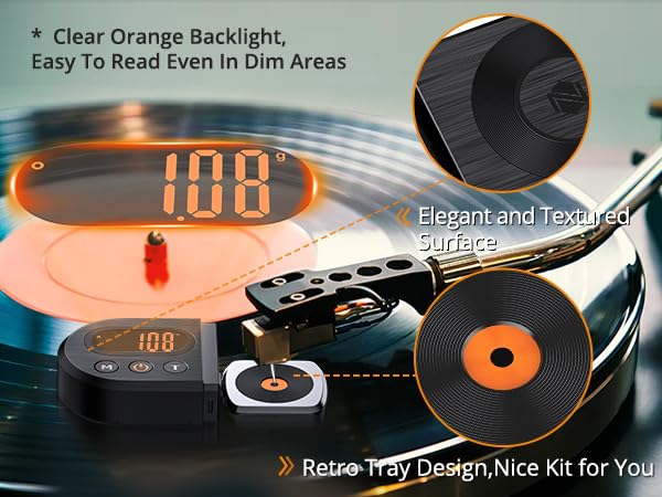 Digital Turntable Stylus Force Scale Gauge