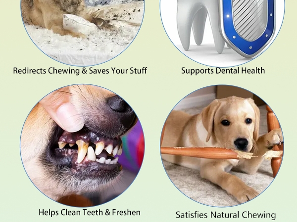 ADUCK Pet Puppy Dog Cotton Rope Chew Toys for Teeth Cleaning, Elephant and Giraffe Design