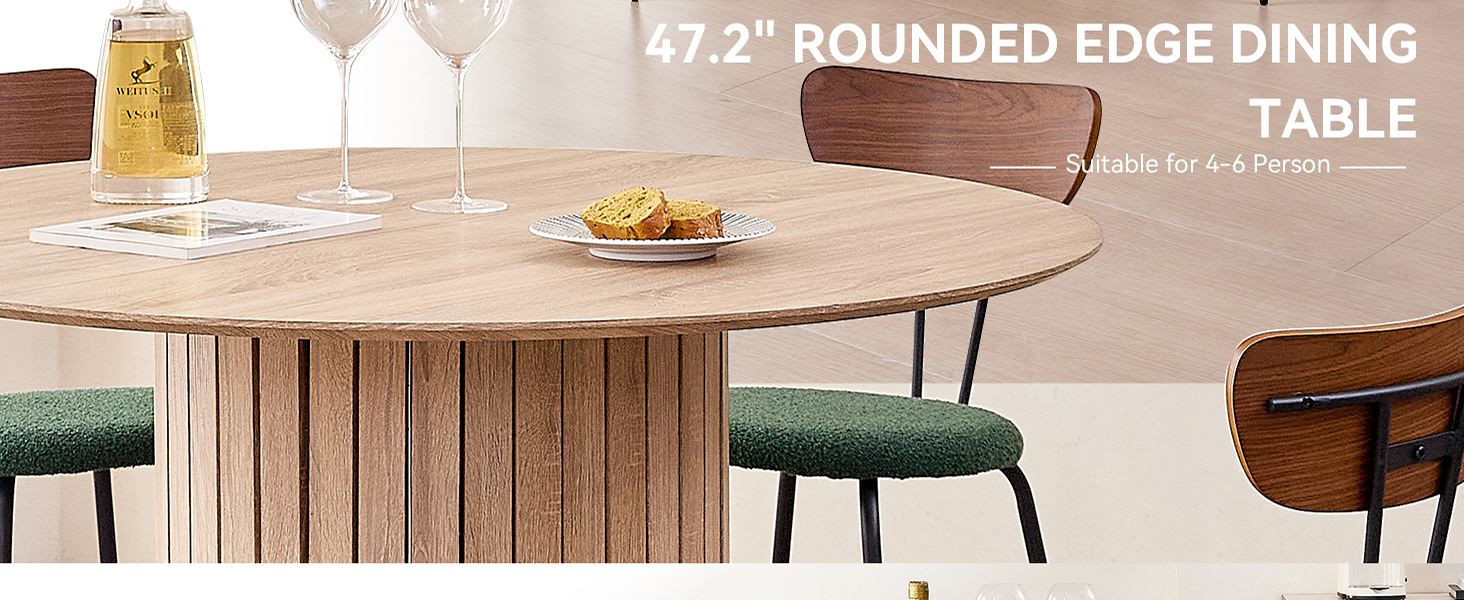 round dining table