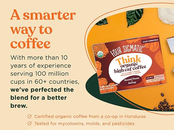 With more than 10 years of experience serving 100 million cups, we're perfected our blend.
