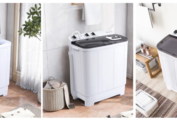 Amazon | 完成品 二槽式洗濯機 縦型洗濯機 洗濯7kg/脱水槽4.5kg