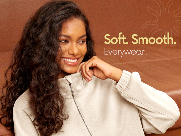 Amazon.com: ODODOS Women's Modal Soft Cinchable Sweatshirts Half