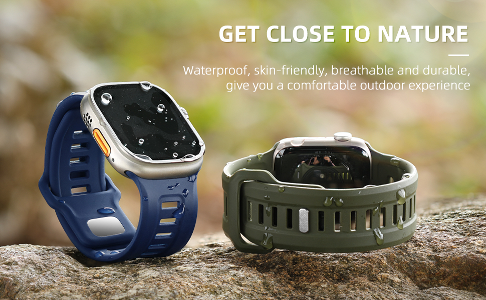 Negatta bands compatible with apple watch