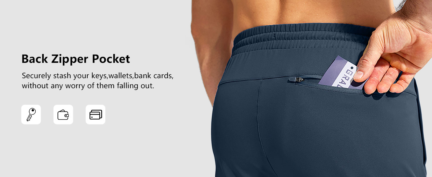 back zip pockets