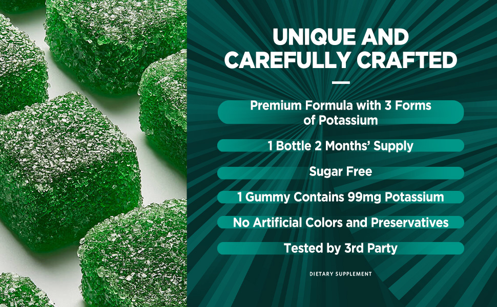 potassium chewables chews supplement
