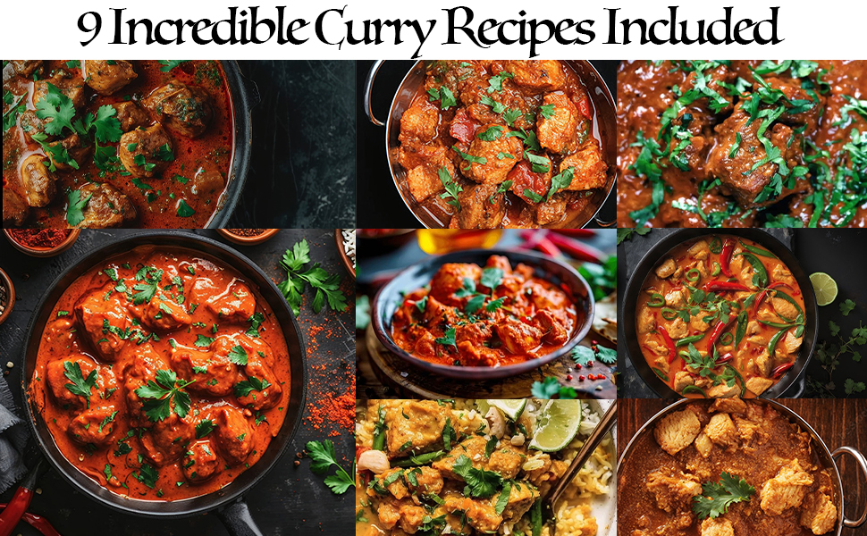 Curry Club by Quasi & Squatch - Curry Night Kit | Curry Gift Box with Nine Unique Curry Powders